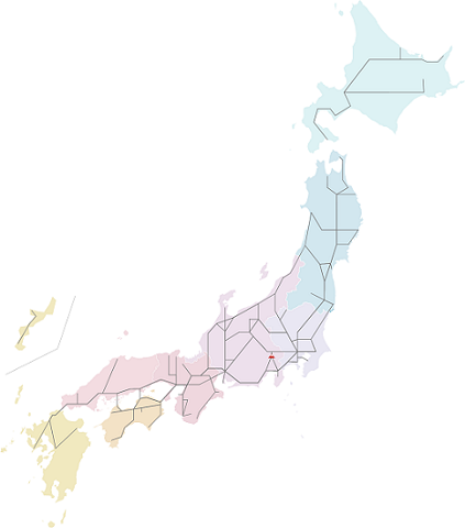 Japan Map