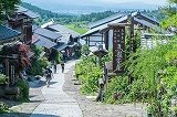 나카센도 경유 마고메와 쓰마고의 옛 역참 마을 여행