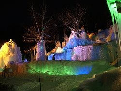 秋神温泉 「冰點下森林」夜間點燈巴士